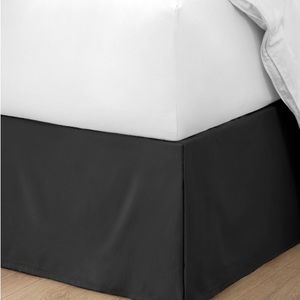 Mainstay Black King size bed skirt